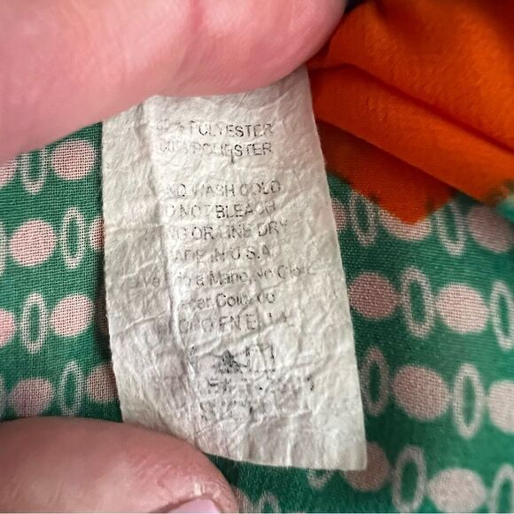 R Rouge Women’s S Spaghetti Strap Sheer Chevron Top - Picture 7 of 7